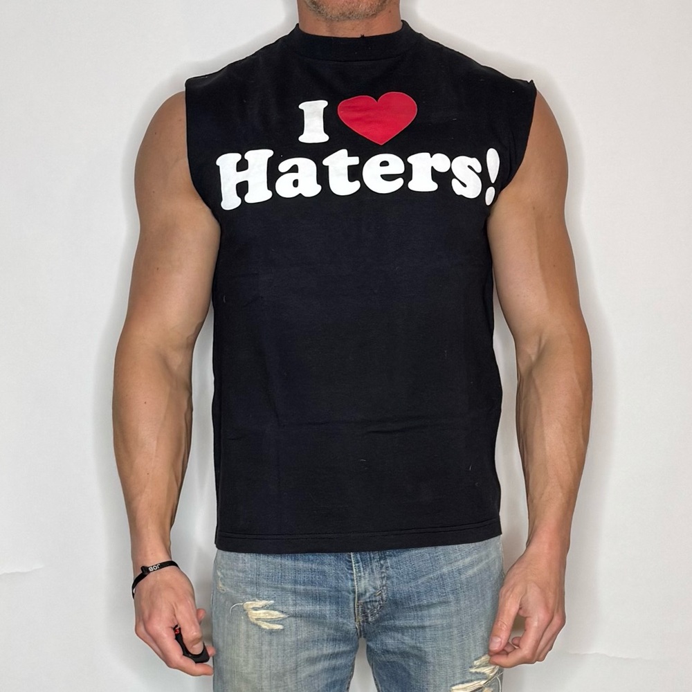 Men’s Black 'I Love Haters' Shirt